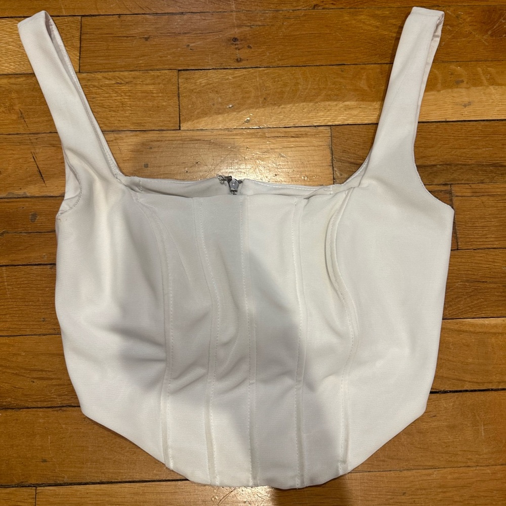 Edikted Women’s White Corset Top